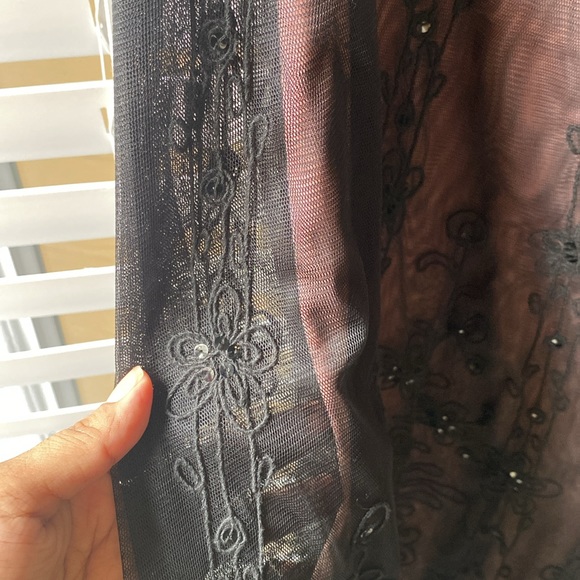 BCBGMaxAzria Flirty Ruffles Vintage Dress - Picture 3 of 5